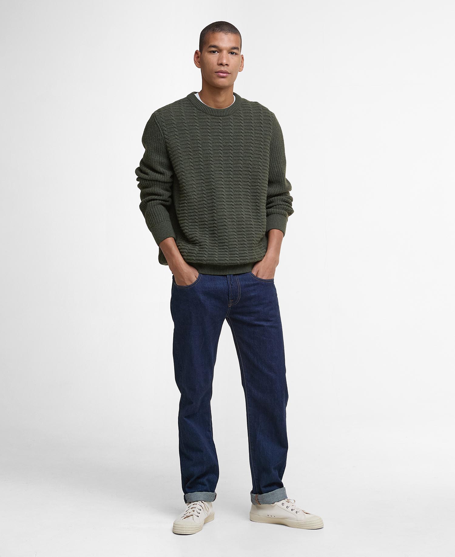 Cleveland Crew Neck Jumper image number 1