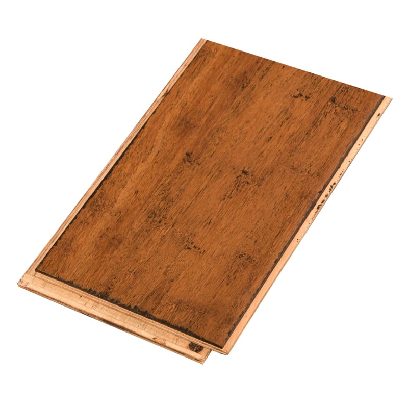Sample - Antique Java Fossilized Wide Click Engineered Bamboo Flooring-0