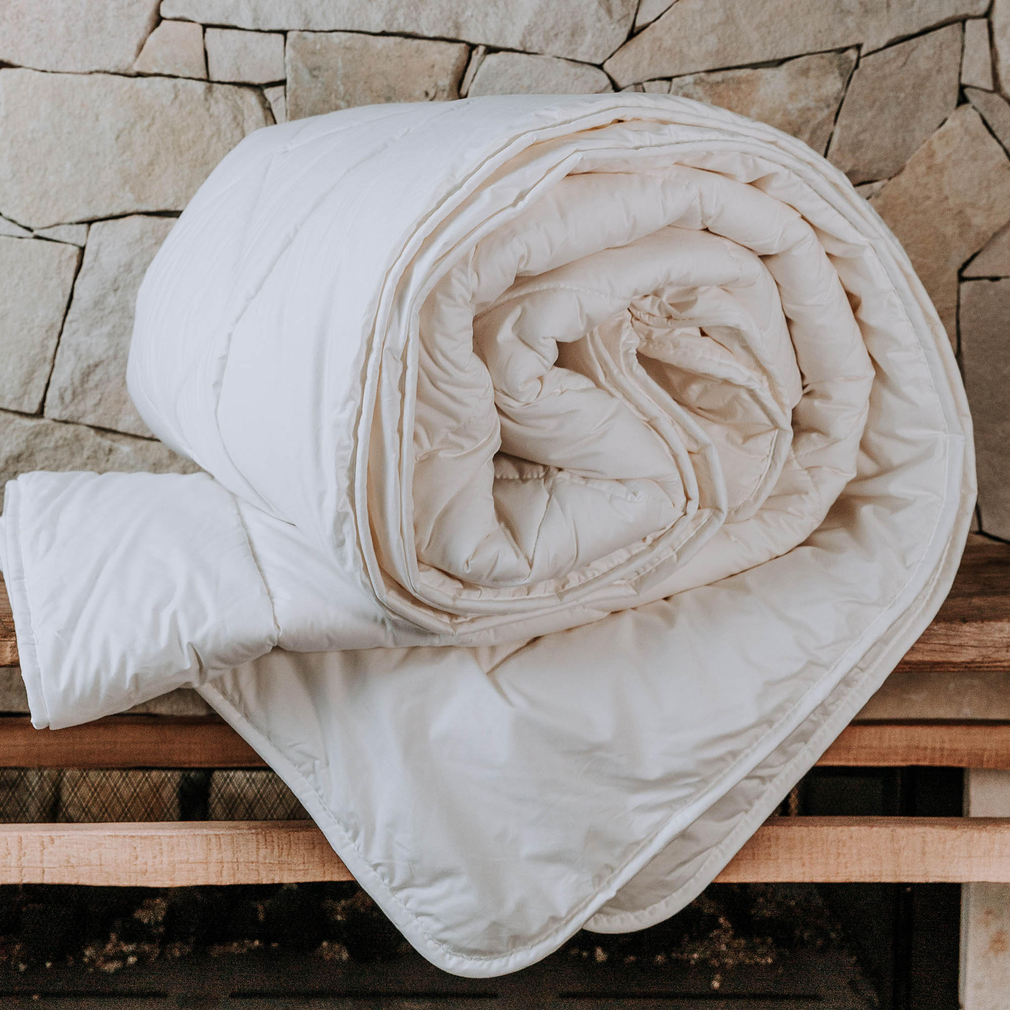 Lifestyle image of the Bambi Matilda Wool 300Gsm Quilts & Comforter from Forty Winks