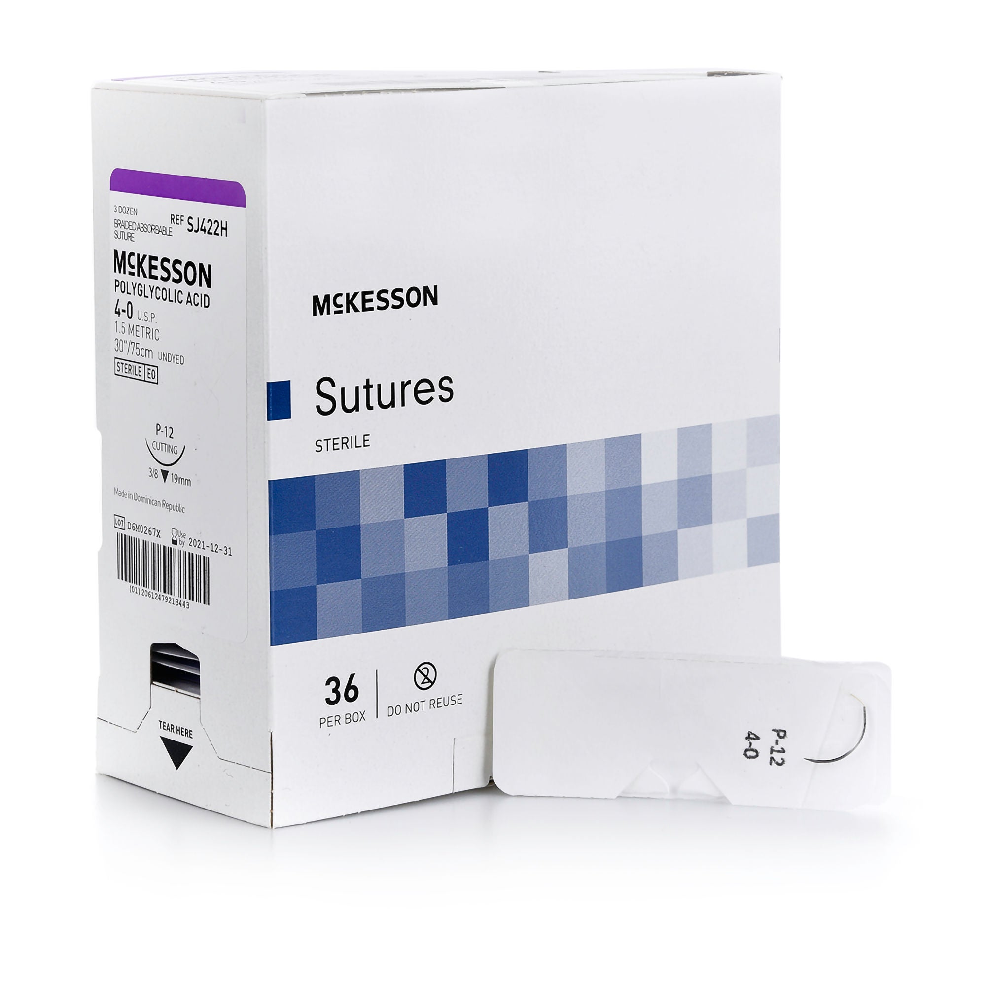 McKesson Suture with P-12 Needle