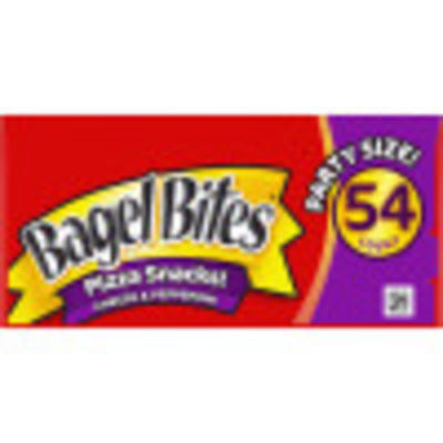 Bagel Bites Cheese & Pepperoni Mini Bagel Pizza Snacks, 54 ct Box