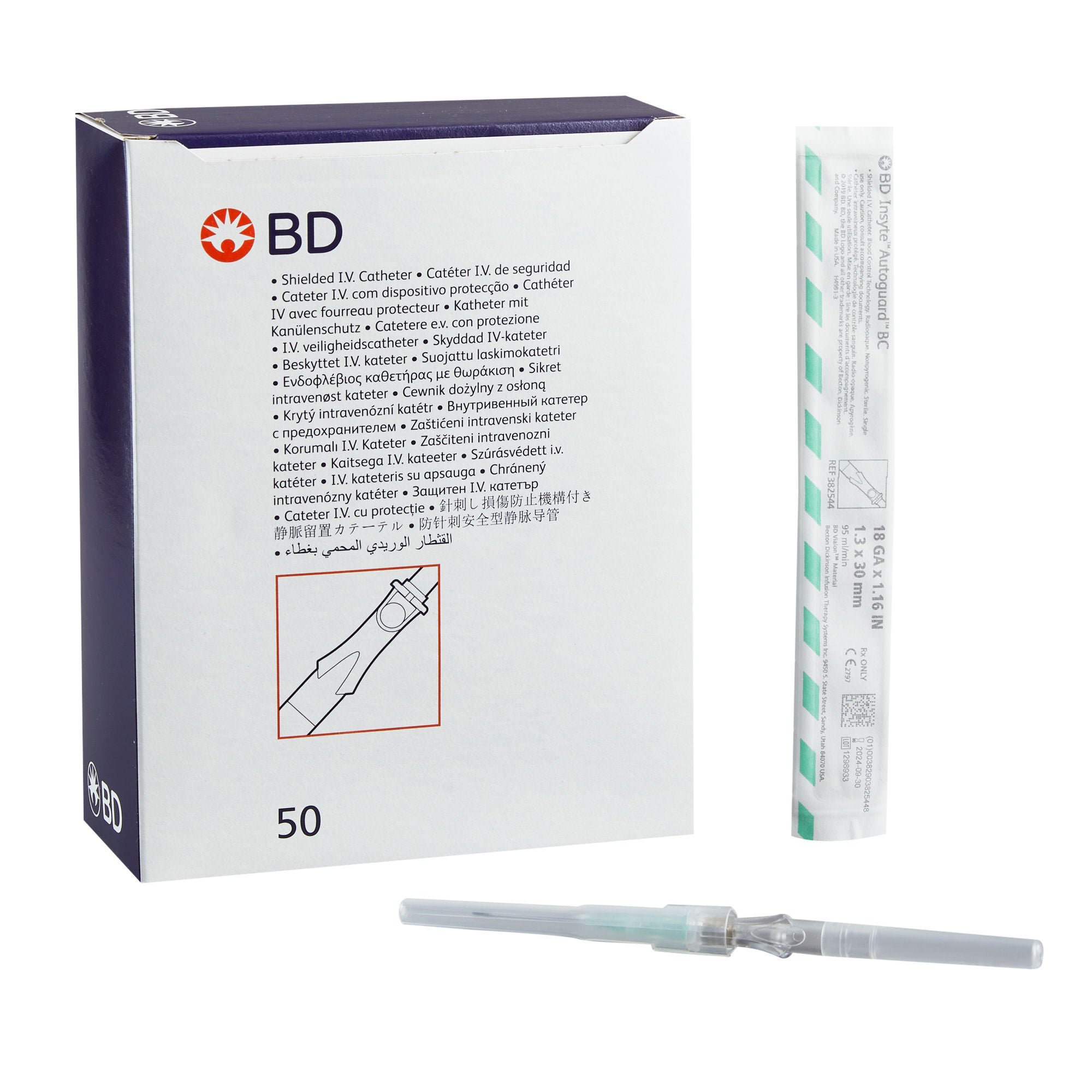 Insyte™ Autoguard™ BC Peripheral IV Catheter