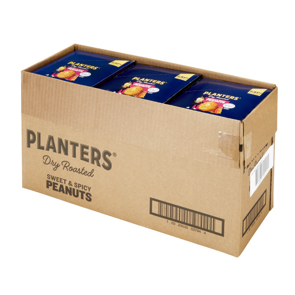 PLANTERS(r) Sweet & Spicy Peanut 6/18/1.75oz . C1RM - Front Right Open Case (Hi Res)