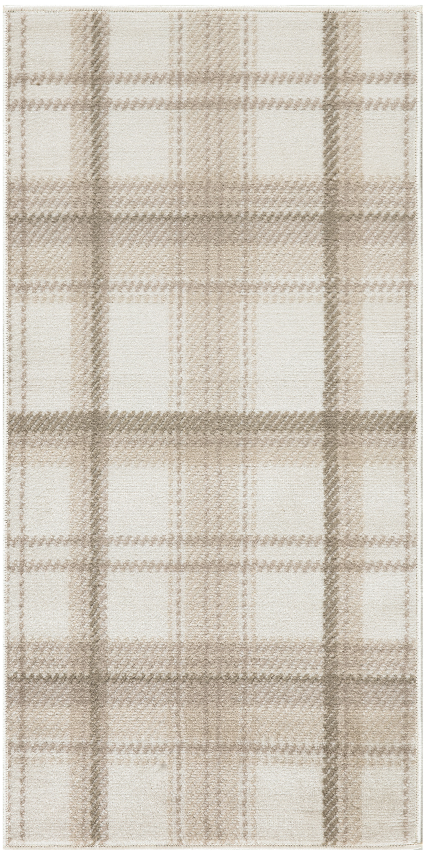 Nourison Grafix 2' x 4' Ivory Beige Farmhouse Indoor Rug
