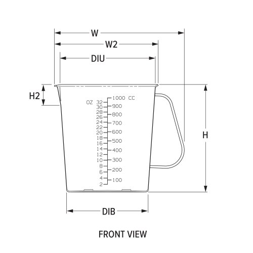Engineering front view