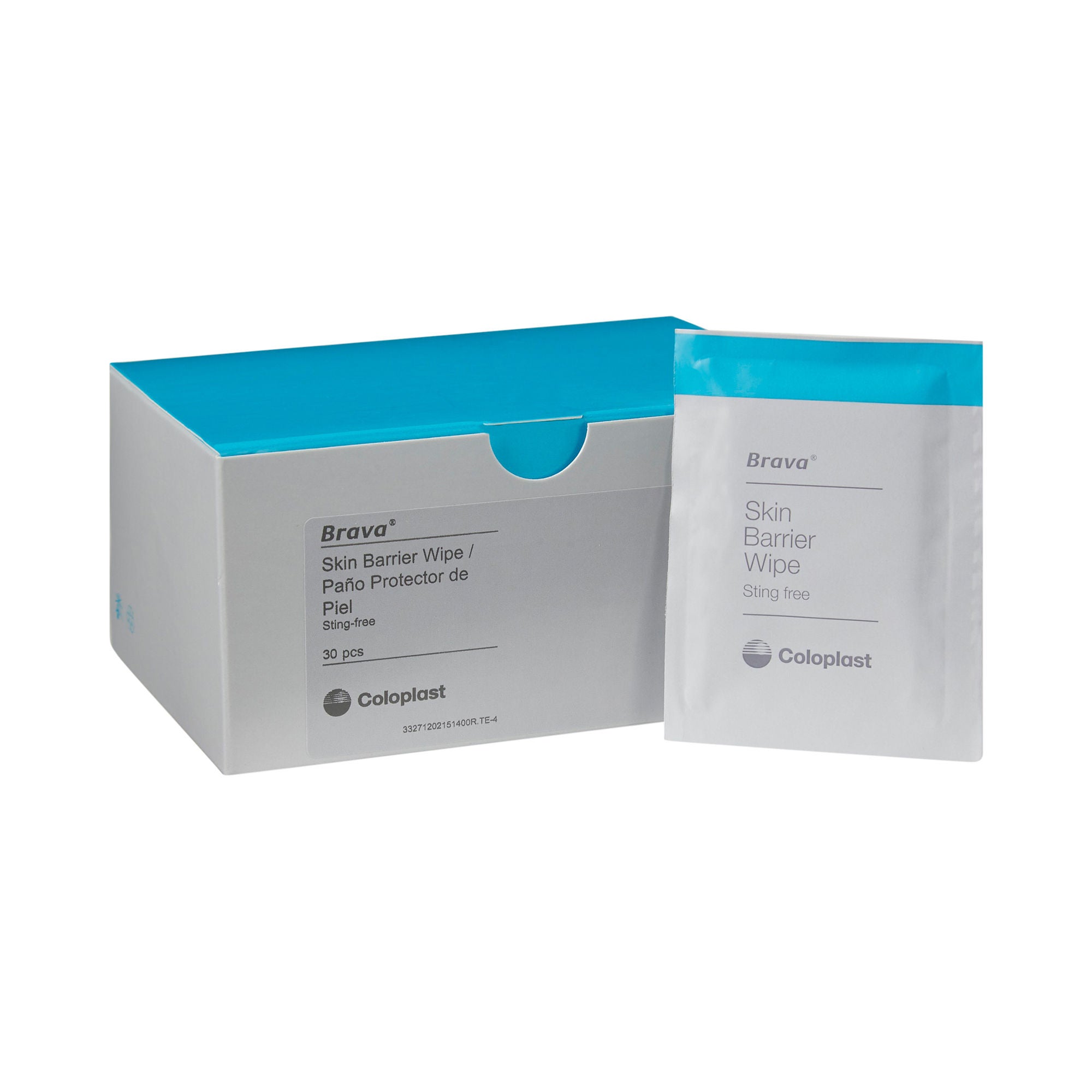 Brava® Sting-Free Skin Barrier Wipes, 2.75 x 4 Inch