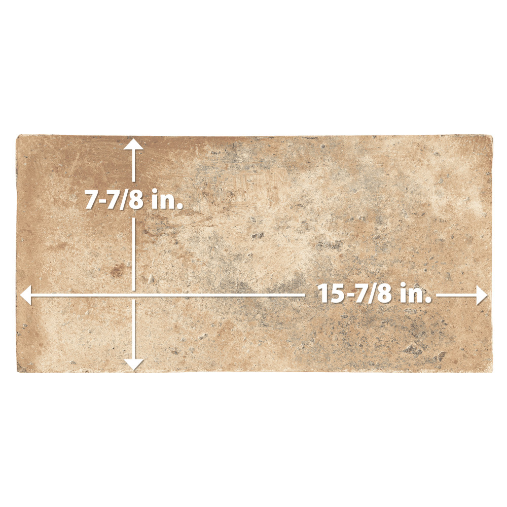 Toscana San Gimigniano 7-7/8 in. x 15-7/8 in. Porcelain Floor and Wall Tile