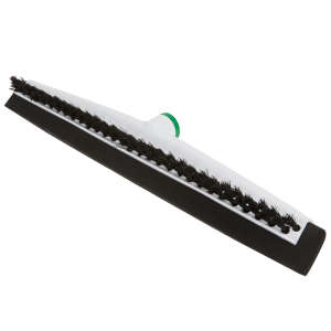 Unger, Sanitary Brush Floor, 18", Black, Rubber Squeegee
