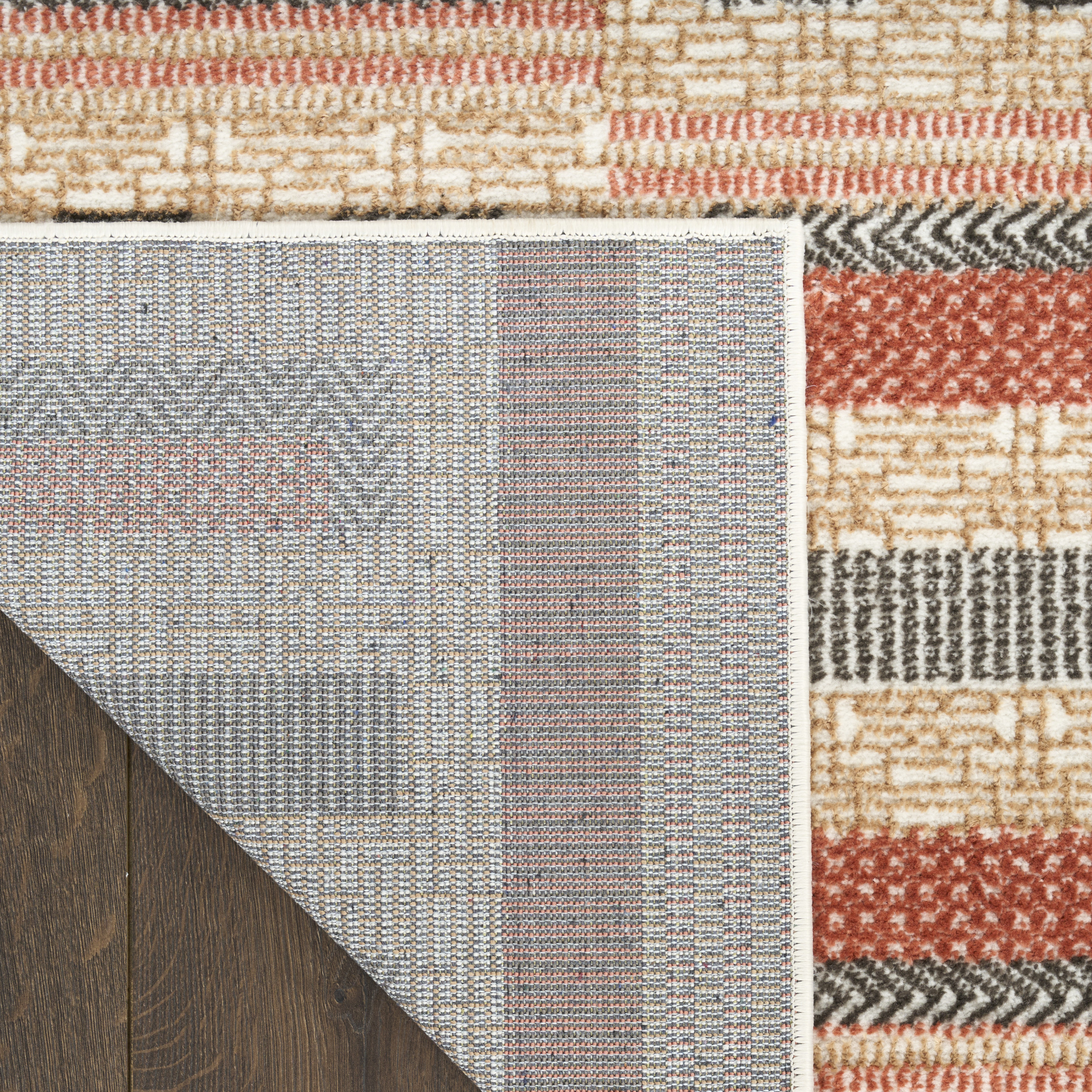 Nourison Nordic 5' x 7' Multicolor Modern Indoor Rug