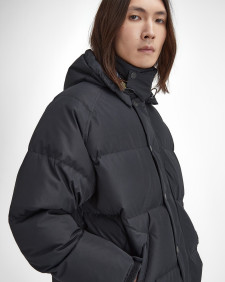 Oversized Transport Puffer Jacket Classic Black