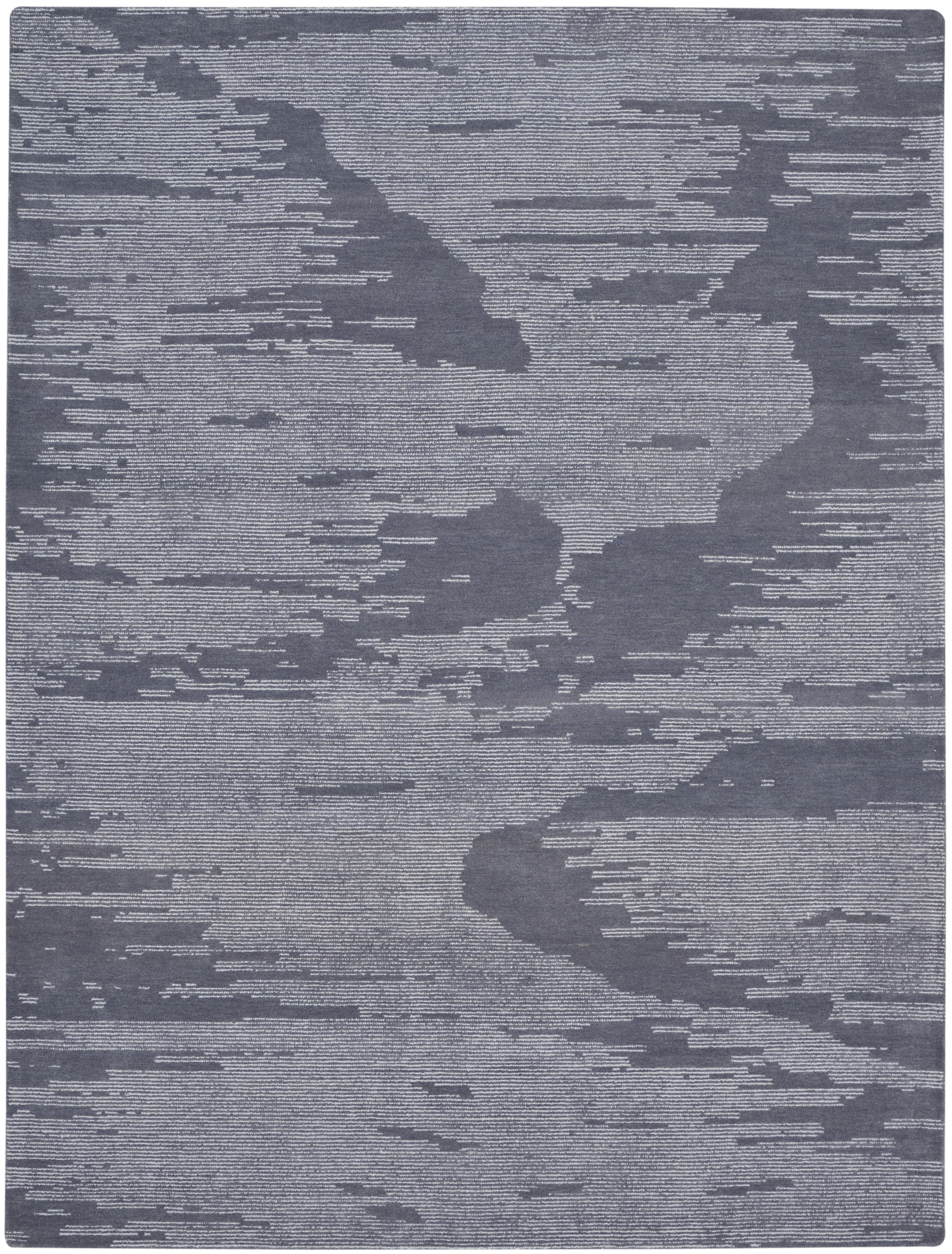 Michael Amini Ma30 Star 7'9" x 9'9" Blue Modern Indoor Rug