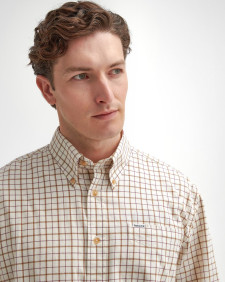 Bank Regular Long-Sleeved Shirt Merlot