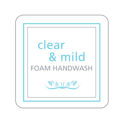 Dispenser Label - Clear & Mild Foam Handwash