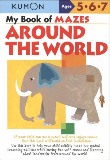 Kumon My Book of Mazes - Around the World