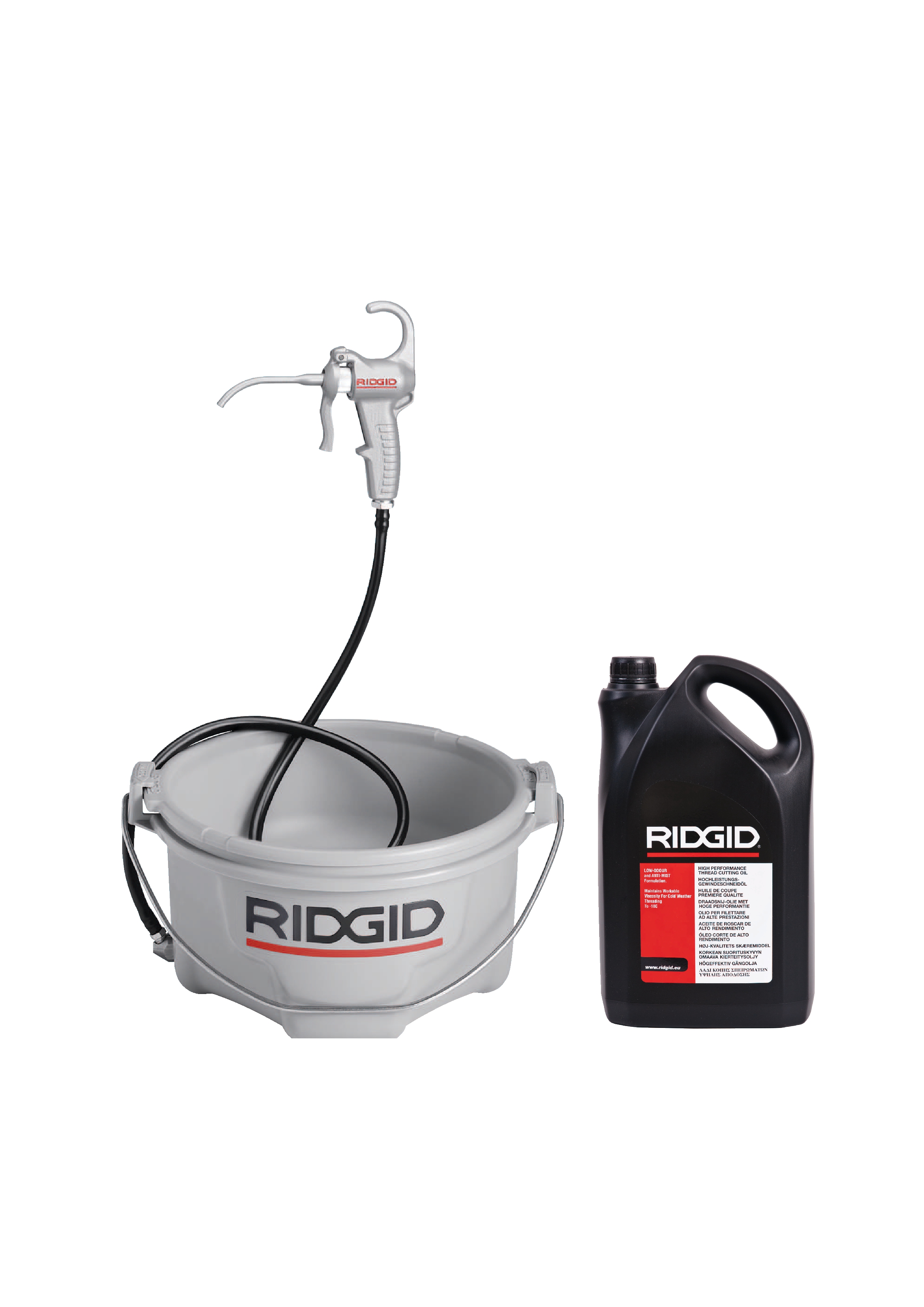 #4 Hand-Operated Oiler with 54" Hose and Fittings - Image 6