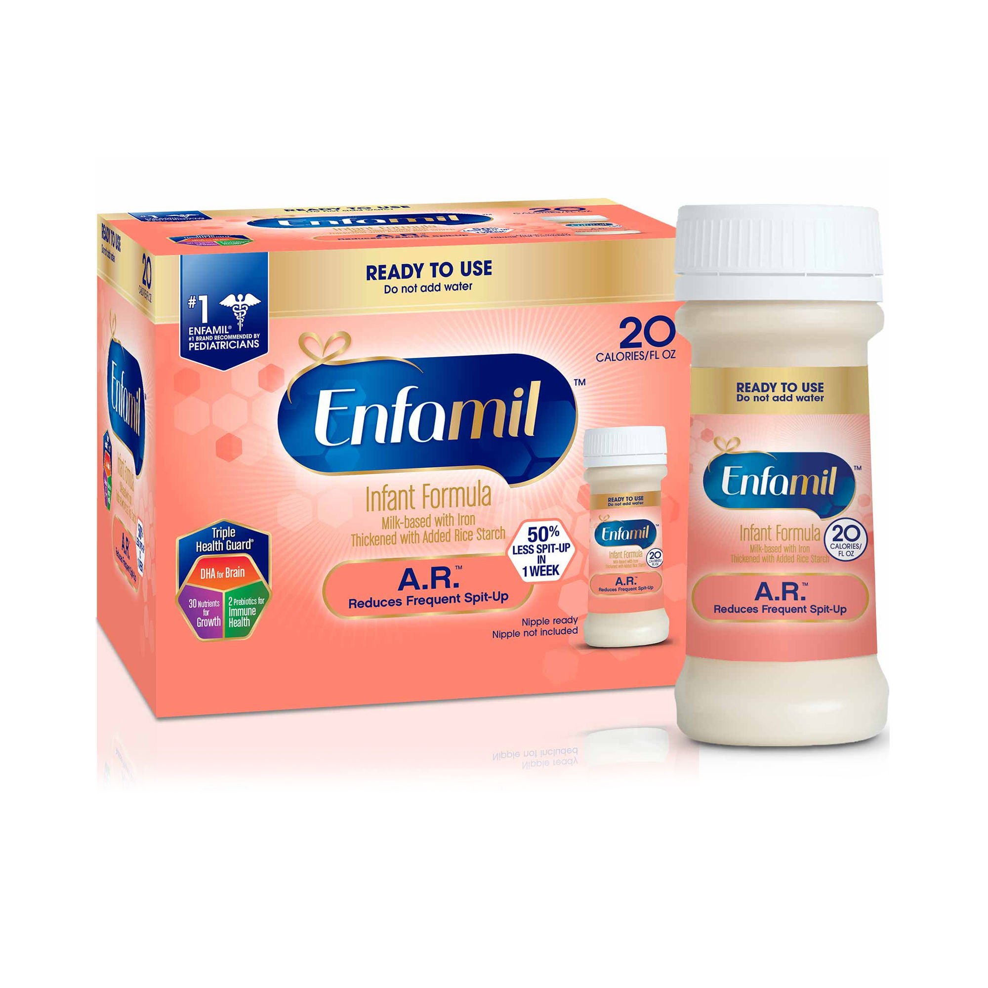 Enfamil® A.R.™ Ready to Use Infant Formula, 2-ounce bottle