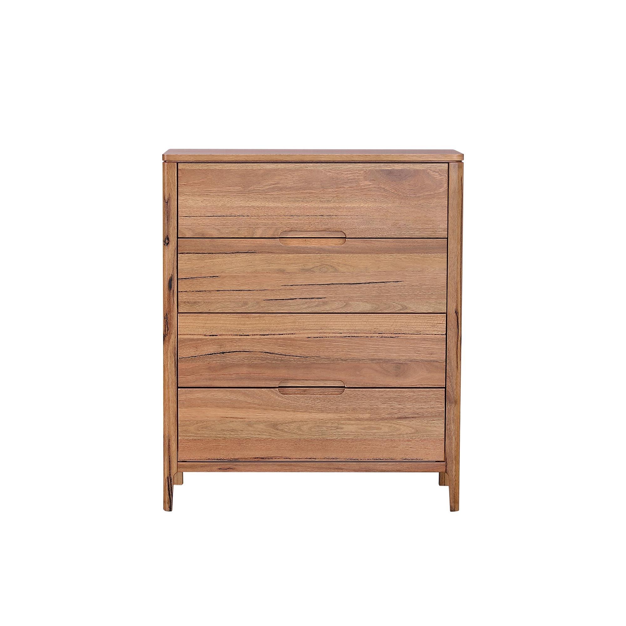Product image of the  Broulee Tallboy (4 Drawer), Natural from Forty Winks