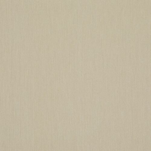 A beige, subtly woven fabric or wallpaper filling the frame, displaying fine vertical texture; lying flat and uniformly lit, suggesting a neutral wall or close-up material swatch.