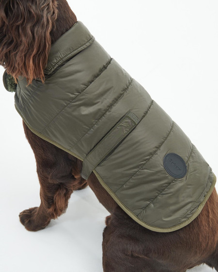 Baffle Quilted Dog Coat