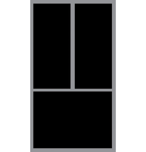 Acrylic Panel for Counter-Depth French-Door