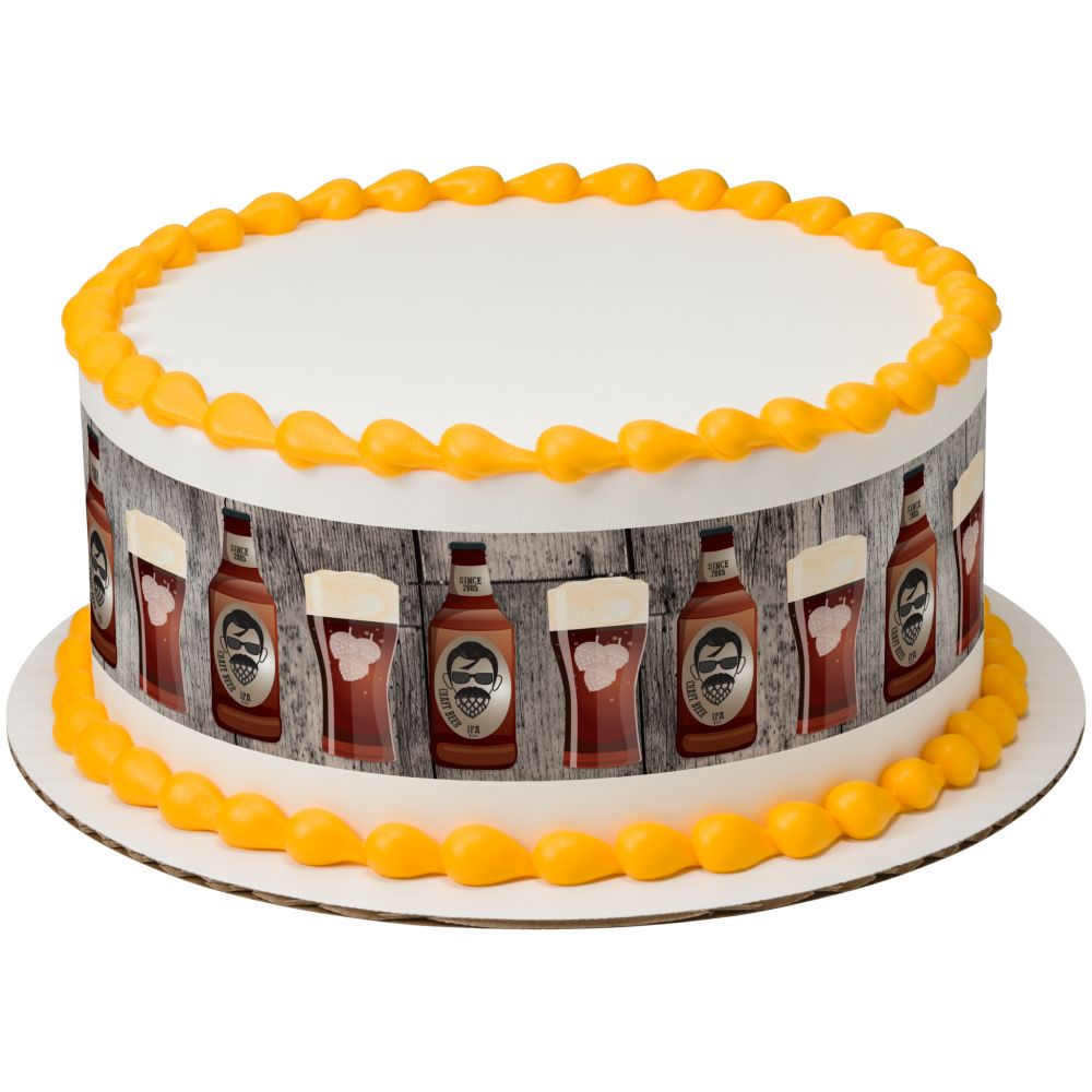 Image Cake Beard And Hops