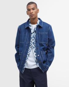 Denim Grindle Overshirt Indigo