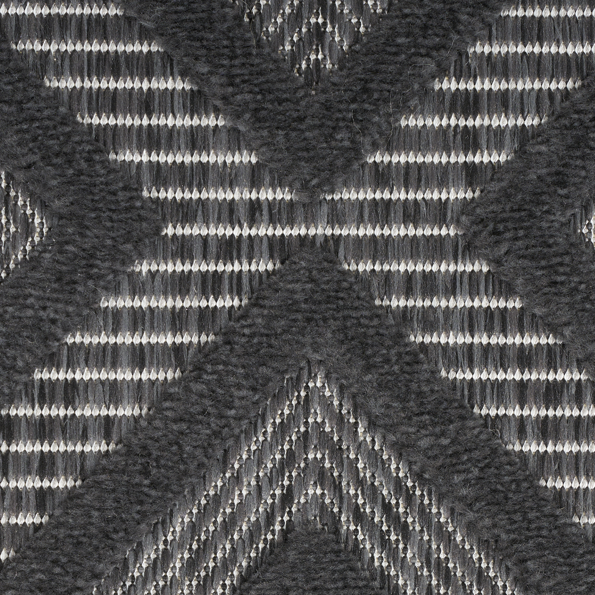 Nourison Versatile 6' x 9' Charcoal Black Modern Rug