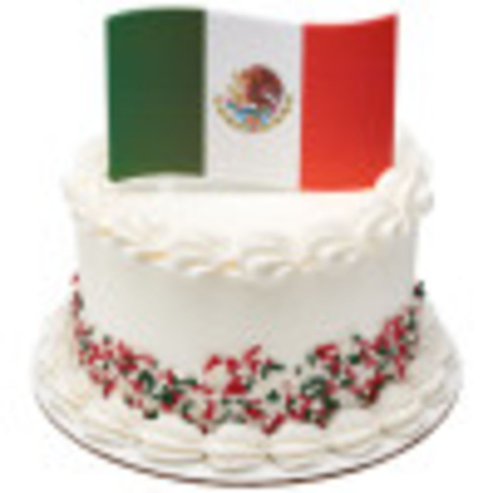 Image Cake Mexican Flag
