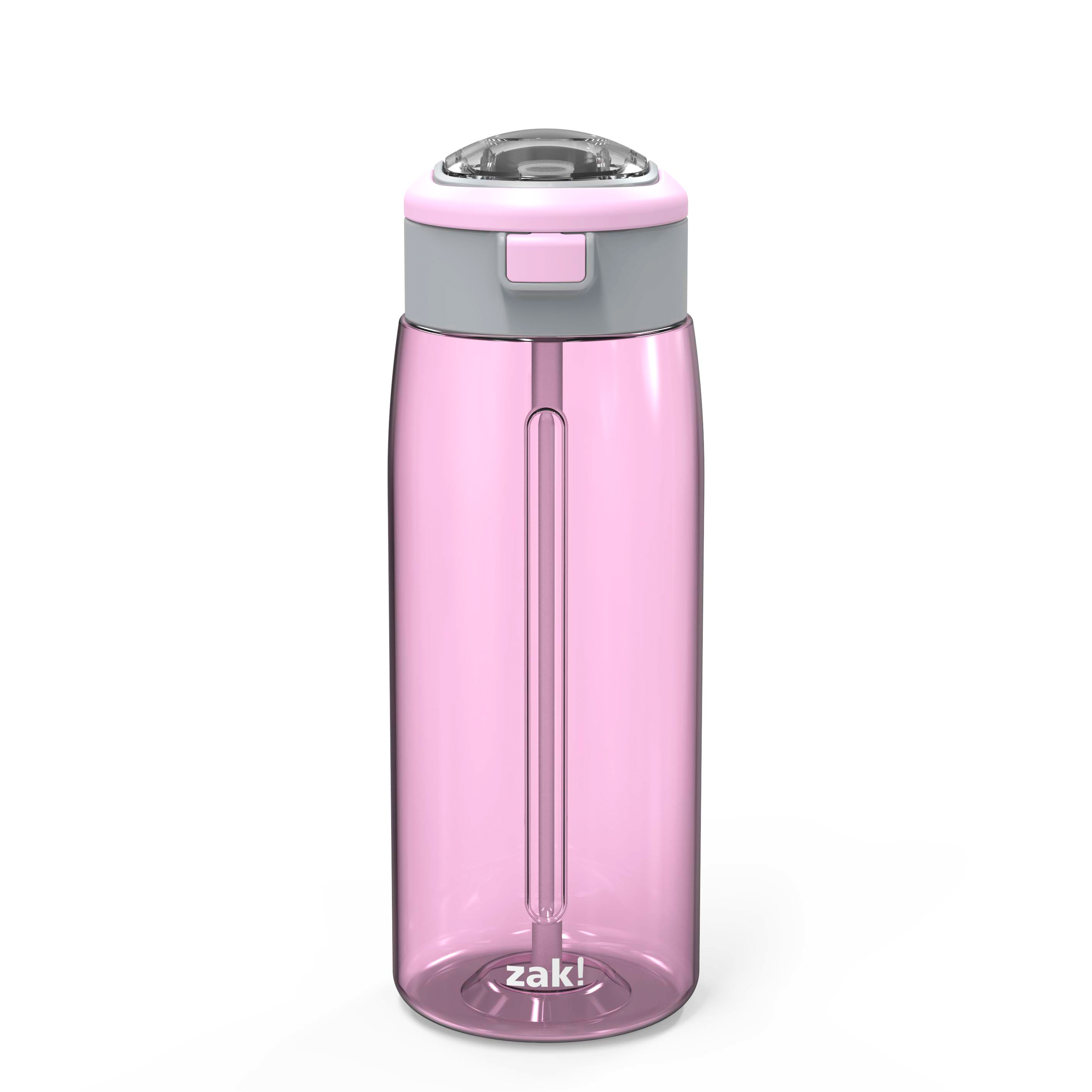 Genesis 32 ounce Reusable Plastic Water Bottle with Interchangeable Spouts, Lilac slideshow image 1