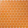 Tempo Orange 2″ Circle Mosaic