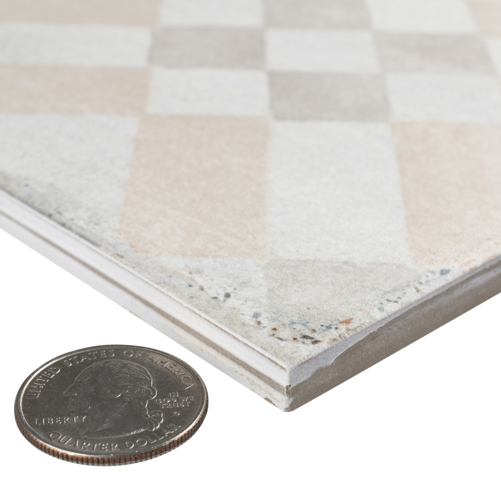 Barcelona Decor Sants 5-3/4 in. x 5-3/4 in. Porcelain Floor and Wall Tile