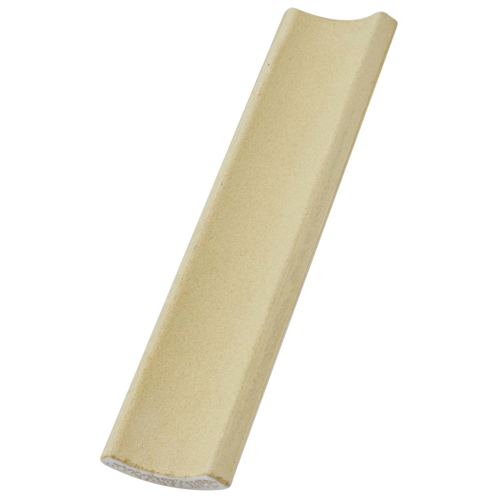 Novecento Cubrecantos Blanco Viejo 1-1/4 in. x 5-1/8 in. Ceramic Wall Trim