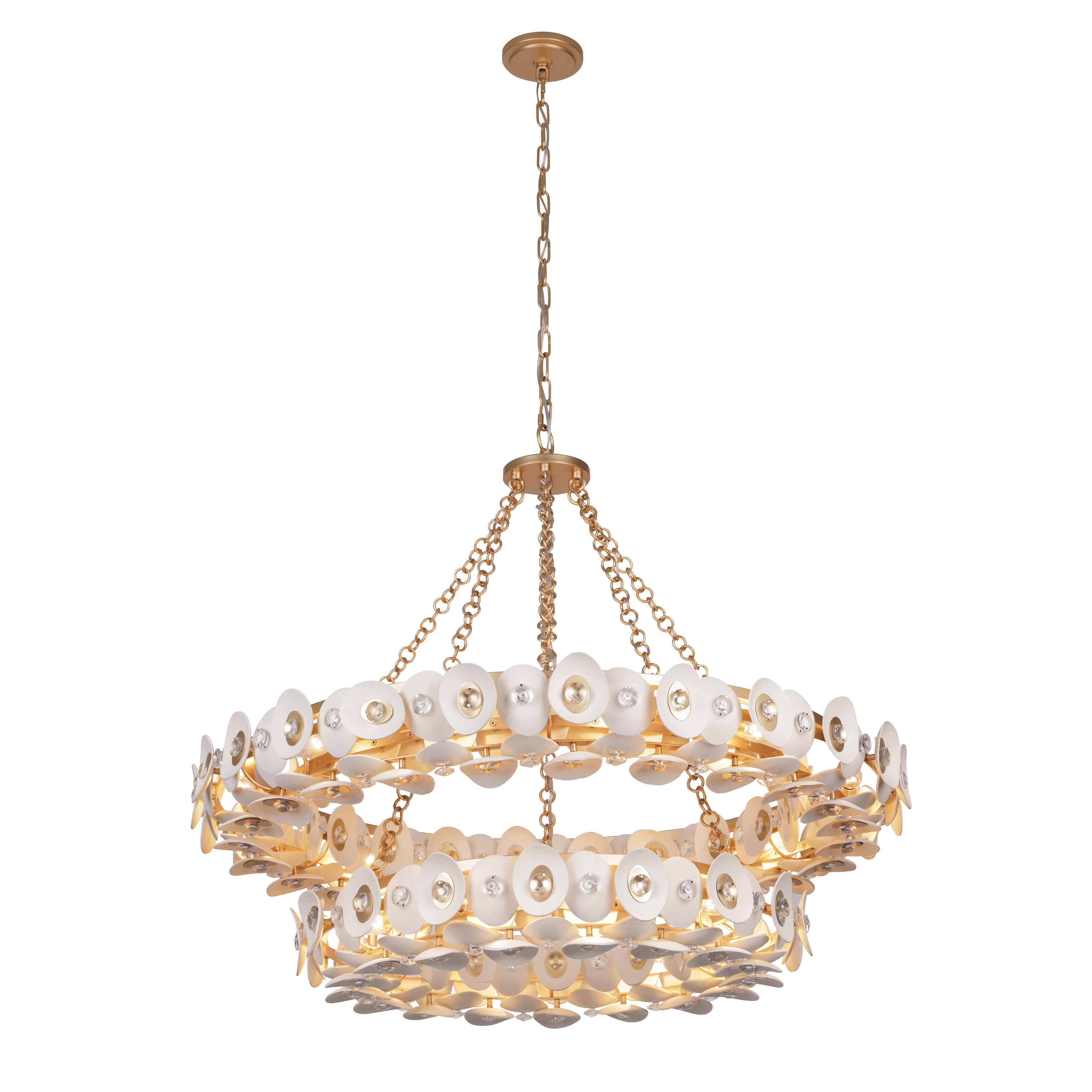 Niu - 22 Light 2 Tier Chandelier