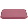12" x 16" polypropylene fast-food tray in burgundy