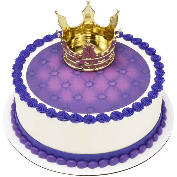 Regal Crown PhotoCake® Edible Image® DecoSet® Background