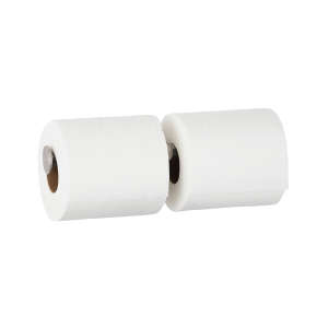 Bobrick, Fino Collection, Surface Mounted Double Toilet Roll Holder
