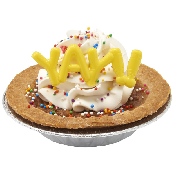 Mini Bright Balloon Words Cupcake Layon