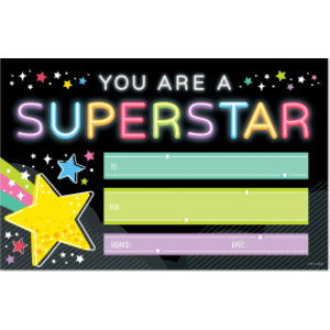 Star Bright Superstar Awards, Pack of 30