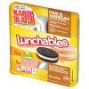 Lunchables Ham & American Cheese Cracker Stackers Snack Kit Chocolate Sandwich Cookies, 3.4 oz Tray