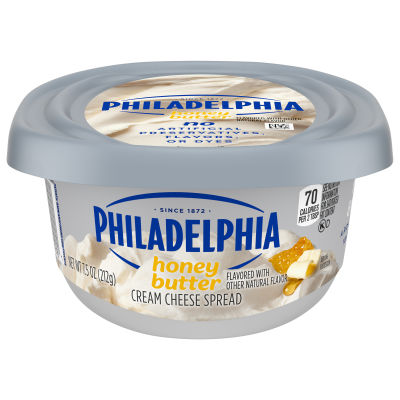 Philadelphia Honey Butter Cream Cheese Spread, 7.5 oz Tub
