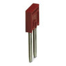 Terminal Block Plug-in Bridge Red 2-Position 6.2 mm Pitch