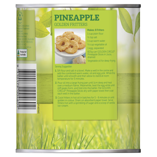  Golden Circle® Australian Pineapple Slices in Juice 825g 