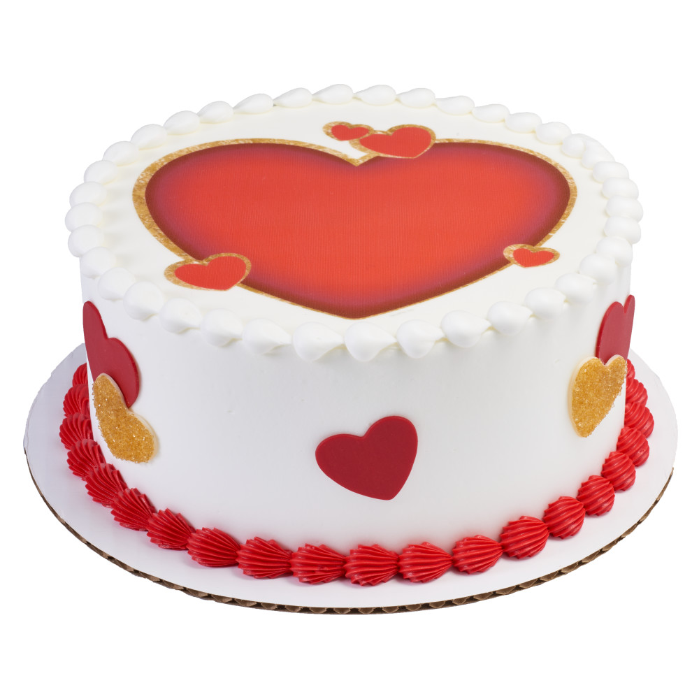 Order Red Hearts Edible Image® by PhotoCake® Cake from COBORN'S BAKERY ...