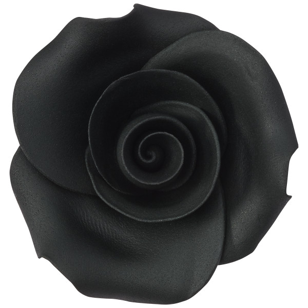 Black Rose Assortment - Red 3 Free SugarSoft® Premium Edible Decorations
