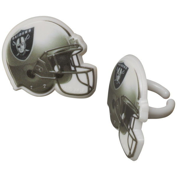 NFL Team Helmet Cupcake Rings