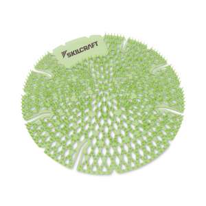 NSN6840016998438, AbilityOne, SKILCRAFT, Lasting Power Urinal Screen Deodorizer, Calypso Lime