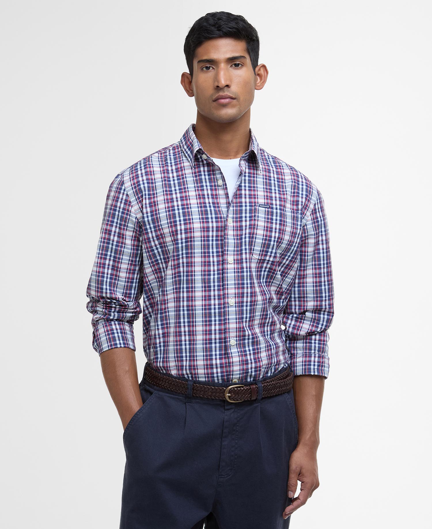 Linford Comfort Tailored Long-Sleeved Shirt image number 0