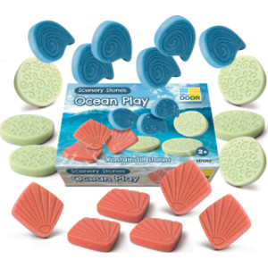 Scenery Stones &ndash; Ocean Play, Set of 18