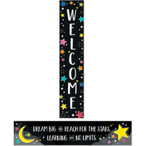 Star Bright Welcome Banner, 8" x 39"
