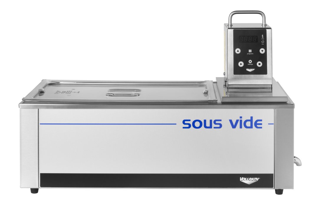 120-volt sous vide immersion circulator package with immersion circulator head, bath and cover